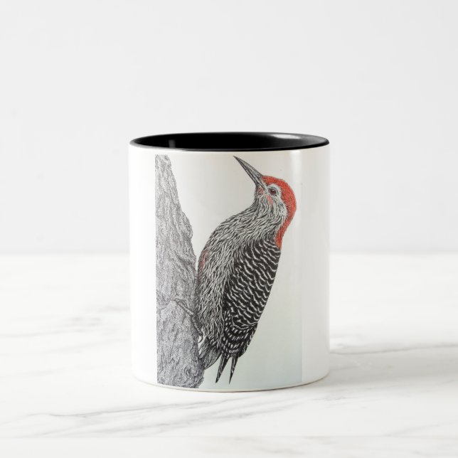 Tasse 2 Couleurs Pivert gonflé par rouge (Centre)