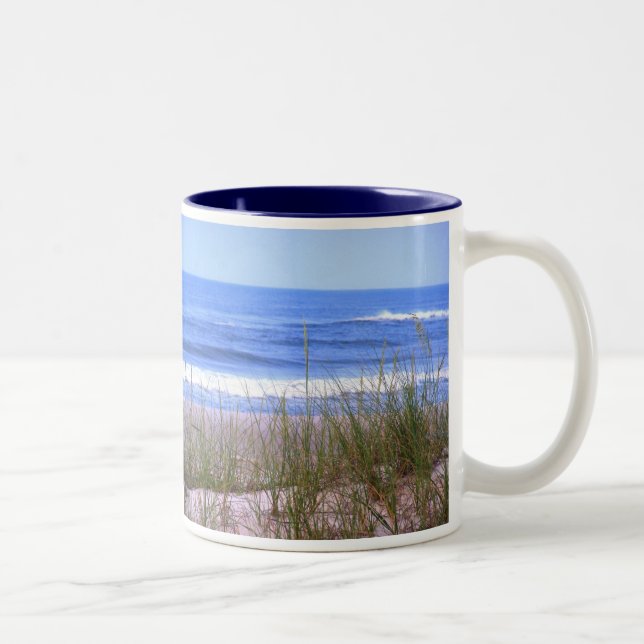 Tasse 2 Couleurs Plage (Droit)