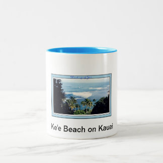 Tasse 2 Couleurs Plage de Ke'e de Tasse-Kauai