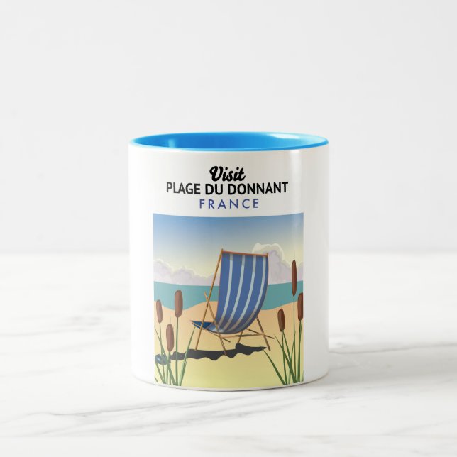 Tasse 2 Couleurs Plage du Donnant France (Centre)