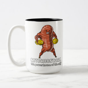 Tasse 2 Couleurs Plaisanterie drôle de mitochondries de la Science