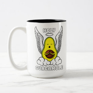 Tasse 2 Couleurs Plaisanterie drôle végétalienne d'avocat saint de