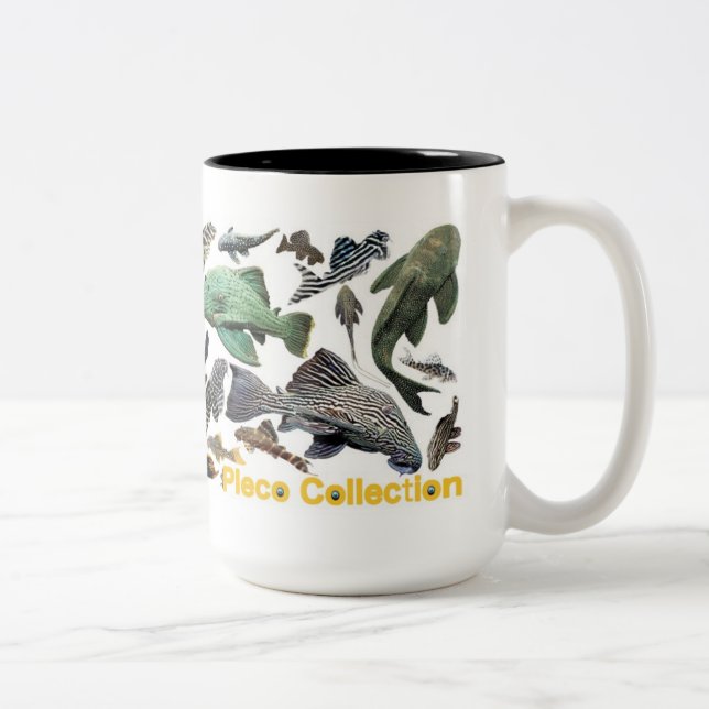 Tasse 2 Couleurs Plecos (Droit)
