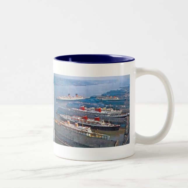Tasse 2 Couleurs Pleine Chambre (Droit)