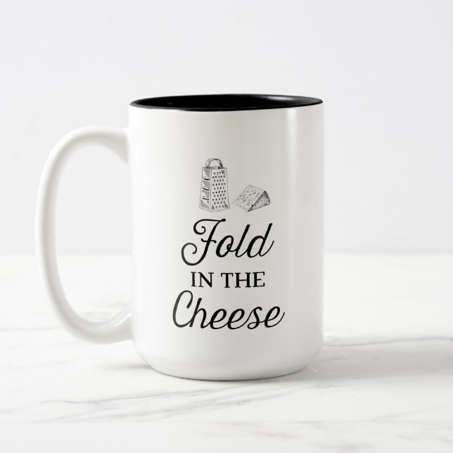 Tasse 2 Couleurs Plier dans la confiture de fromage (Gauche)