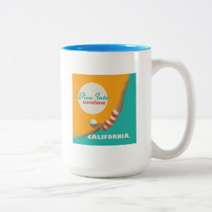 Tasse 2 Couleurs Plongez Dans Le Soleil   Californie