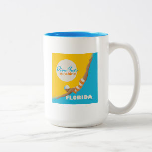 Tasse 2 Couleurs Plongez Dans Le Soleil   Floride