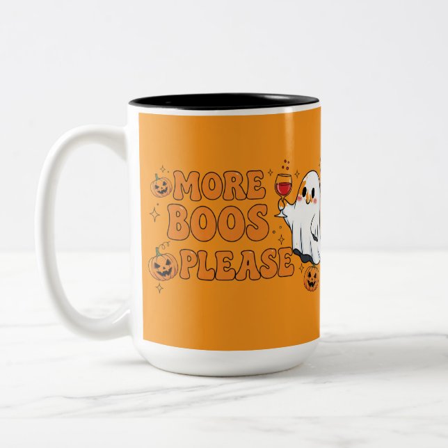 Tasse 2 Couleurs Plus de Boos Tee (Gauche)