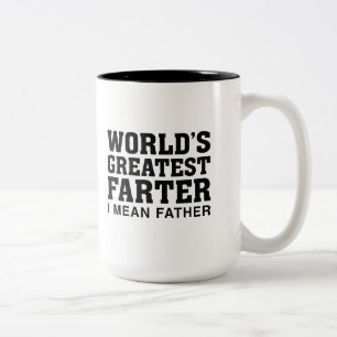 Tasse 2 Couleurs Plus grand Farter du monde