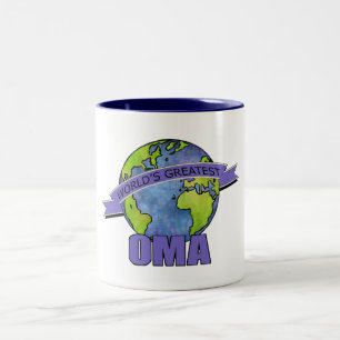 Tasse 2 Couleurs Plus grand Oma du monde