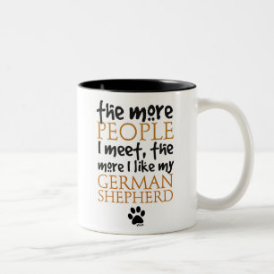 Tasse 2 Couleurs Plus les personnes que je rencontre…