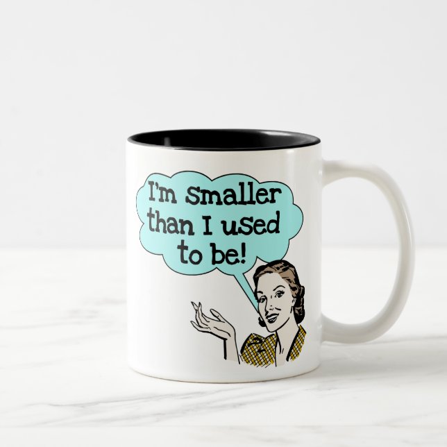 Tasse 2 Couleurs Plus Petite Que Je Ne L'Étais (Droit)