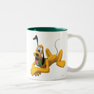Tasse 2 Couleurs Pluton Couché avec l'oreille levée