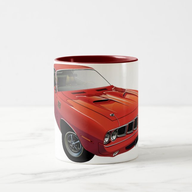 Tasse 2 Couleurs Plymouth 'Cuda (Centre)