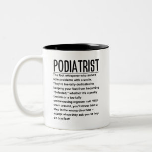 Tasse 2 Couleurs Podiatre