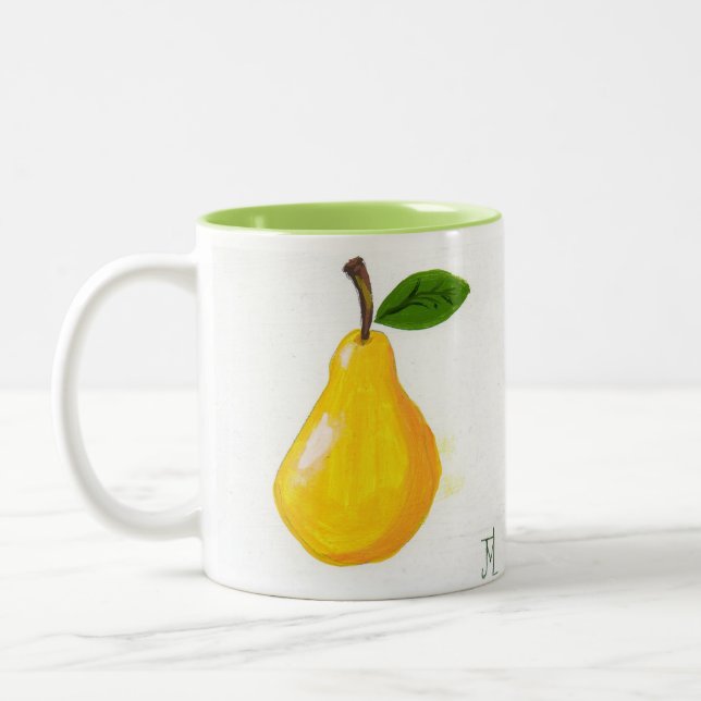 Tasse 2 Couleurs Poires et cerises par JML (Gauche)
