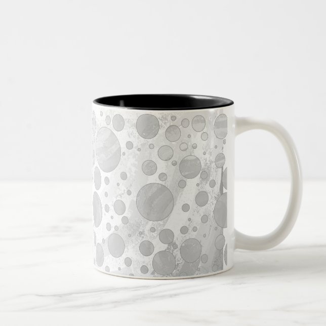 Tasse 2 Couleurs Pois Rainy Sky Grey (Droit)