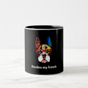 Tasse 2 Couleurs Poison de Frenchie My French Bull Dog Colorful