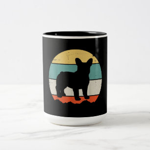 Tasse 2 Couleurs Poison de Frenchie Vintage French Bulldog