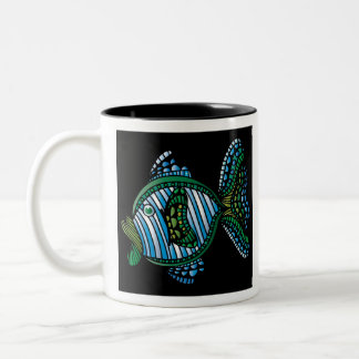 Tasse 2 Couleurs Poisson 1