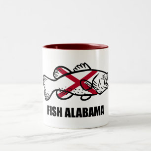 Tasse 2 Couleurs Poisson Alabama