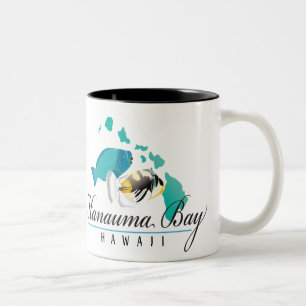 Tasse 2 Couleurs Poisson d'État d'Hawaï - Humuhumunukunukuapua'a