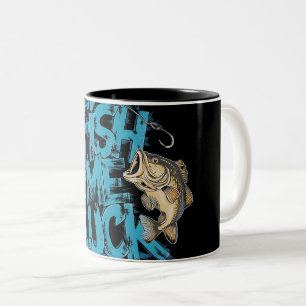 Tasse 2 Couleurs Poisson Me Chance Graffiti Bass Art