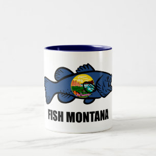Tasse 2 Couleurs Poisson Montana Bass