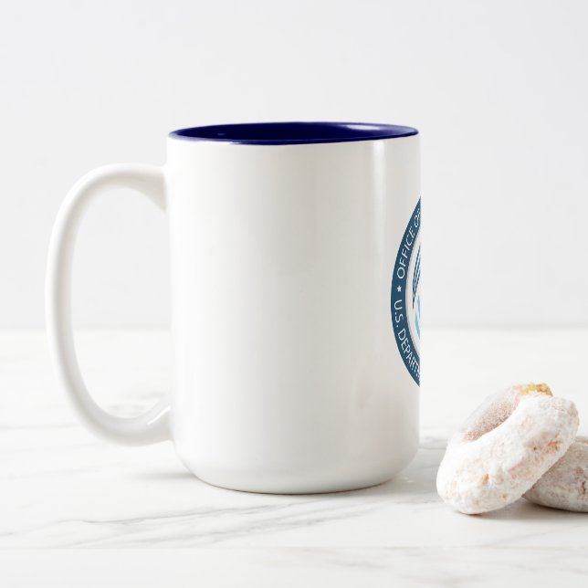 TASSE 2 COULEURS POITRINE (Avec donut)