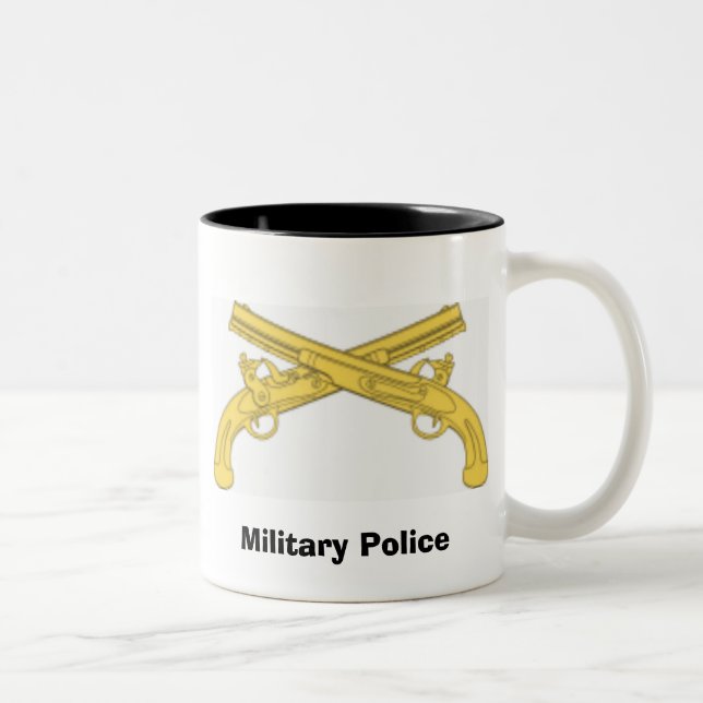 Tasse 2 Couleurs police militaire, police militaire (Droit)