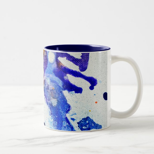 Tasse 2 Couleurs Polychromoptique #1B par Michael Moffa (Droit)