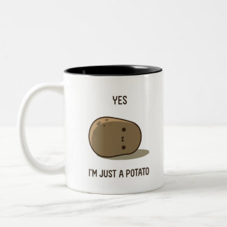 Tasse 2 Couleurs Pomme de terre cuite
