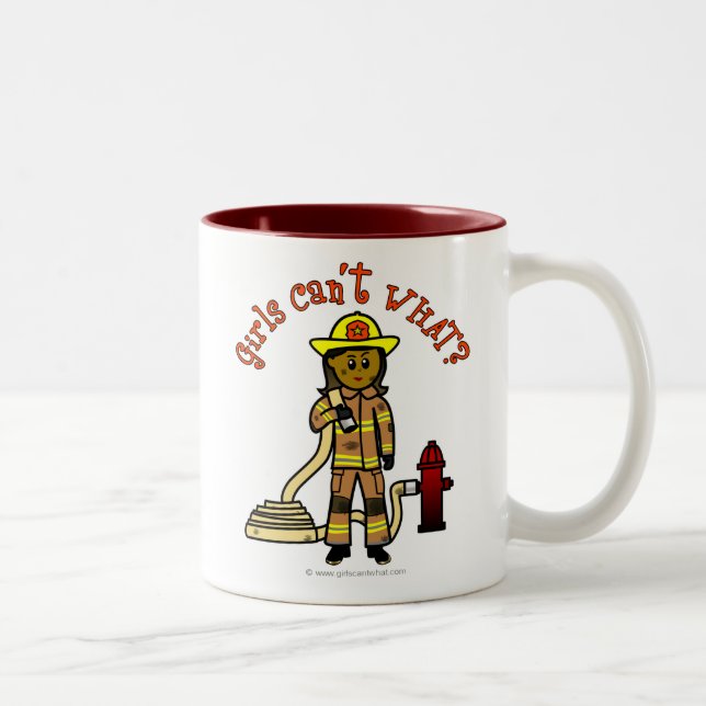 Tasse 2 Couleurs Pompier (Droit)