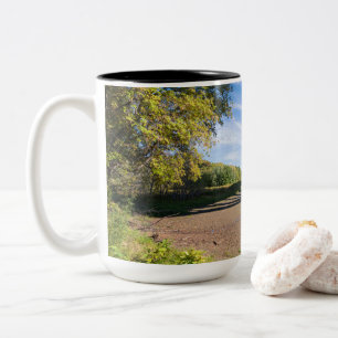 Tasse 2 Couleurs pont mendota traversant le parc de snelling fort