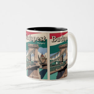 Tasse 2 Couleurs pont vintage elizabeth