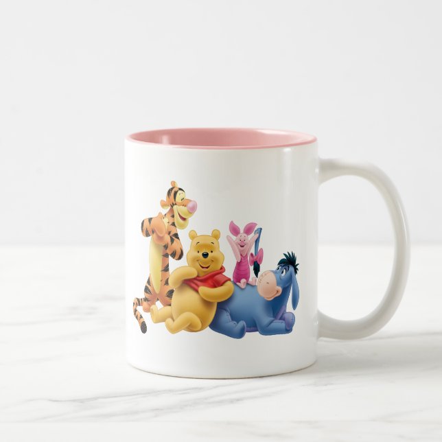 Tasse 2 Couleurs Pooh et amis 10 (Droit)