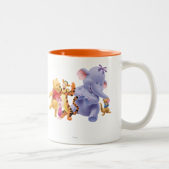Tasse 2 Couleurs Pooh et amis 6 (Droit)