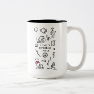 Tasse 2 Couleurs Pooh et Pals  Citation d'un Coque de choses import