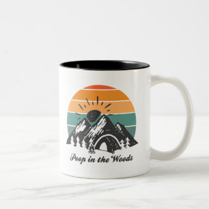 Tasse 2 Couleurs Poop Dans Les Bois
