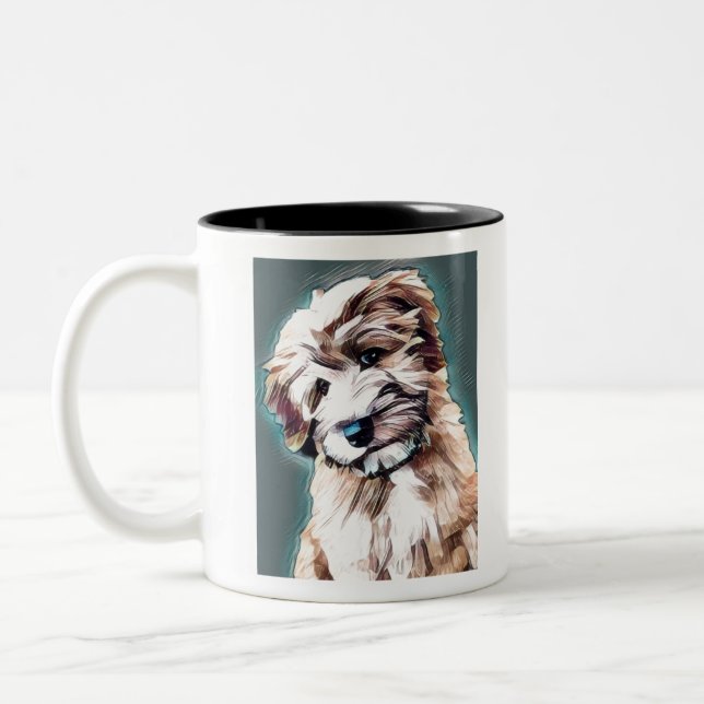 Tasse 2 Couleurs Pop Dog (Gauche)