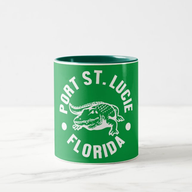 Tasse 2 Couleurs Port St. Lucie, Floride (Centre)