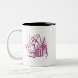Tasse 2 Couleurs Porte minuscule d'Alice