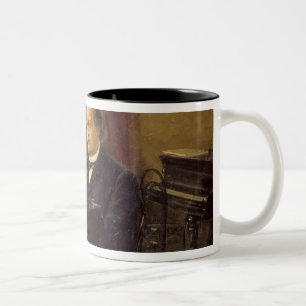 Tasse 2 Couleurs Portrait de compositeur Anton Rubinstein