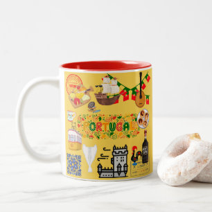 Tasse 2 Couleurs Portugal