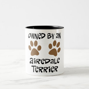 Tasse 2 Couleurs Possédé par Airedale Terrier