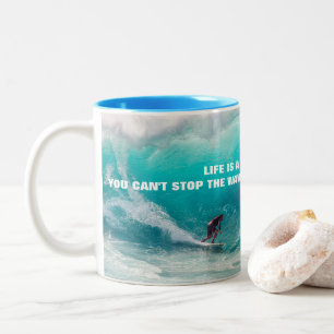 Tasse 2 Couleurs POSTER DE DEVIS surf