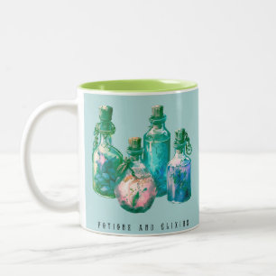 Tasse 2 Couleurs Potions et Élixirs Drôle et Épouvantable Halloween