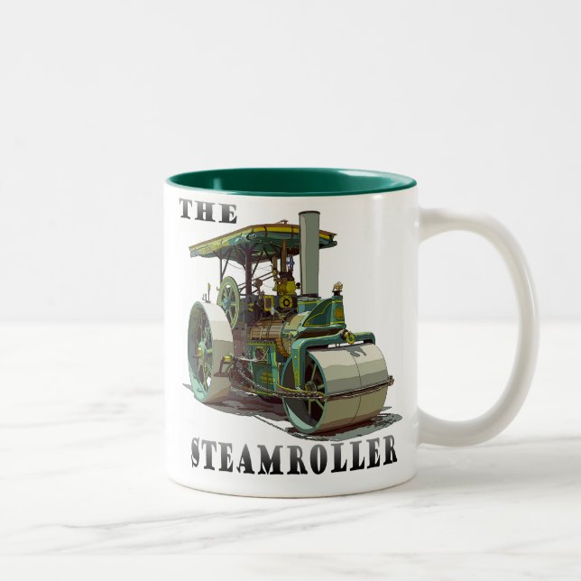 Tasse 2 Couleurs Poule à vapeur Buffalo Springfield (Droit)