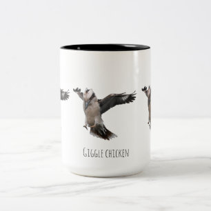 Tasse 2 Couleurs Poulet qui glousse