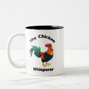 Tasse 2 Couleurs Poulets, humour, drôle